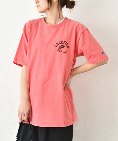 Champion｜ショートスリーブ　プリントTシャツ [[C3-B335]][C]