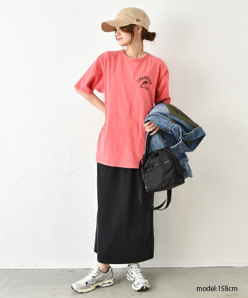 Champion｜ショートスリーブ　プリントTシャツ [[C3-B335]][C]