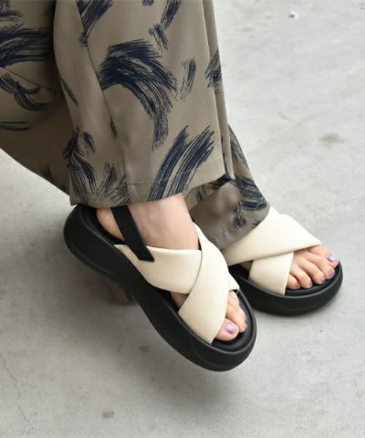 MICALLE MICALLE】クロス・サンダル | Select Shop LINKS