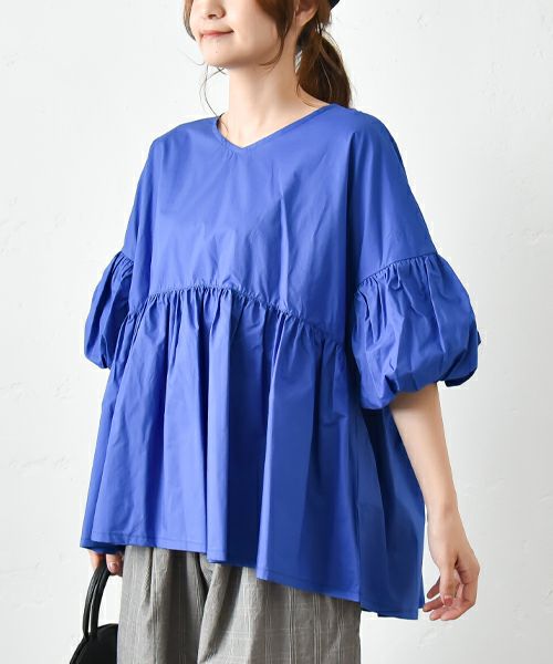 No18｜切替ギャザープルオーバー [[H24049]][C]