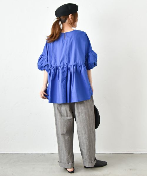 No18｜切替ギャザープルオーバー [[H24049]][C]