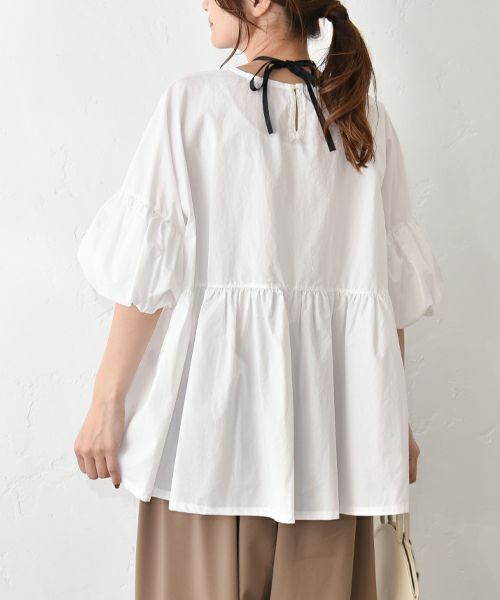 No18｜切替ギャザープルオーバー [[H24049]][C]