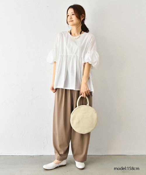 No18｜切替ギャザープルオーバー [[H24049]][C]