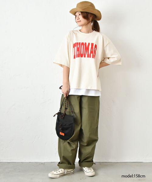 her.｜TOMAS プリントTee [[MTAH411-0209]][C]