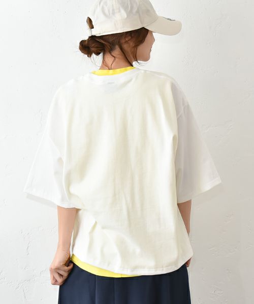 her.｜TOMAS プリントTee [[MTAH411-0209]][C]