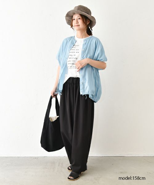 FILUM｜きまわしギャザーコクーンパンツ [[2411109]][C]