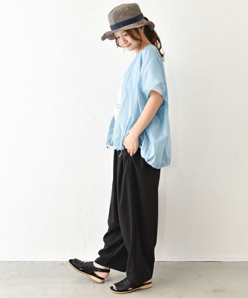 FILUM｜きまわしギャザーコクーンパンツ [[2411109]][C]