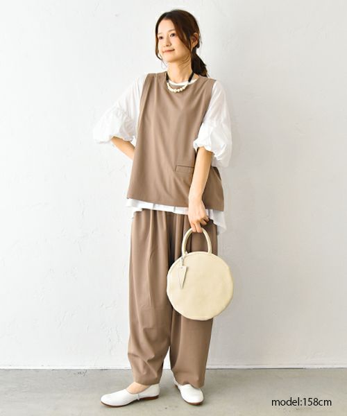 FILUM｜きまわしギャザーコクーンパンツ [[2411109]][C]