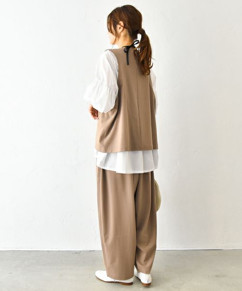 FILUM｜きまわしギャザーコクーンパンツ [[2411109]][C]