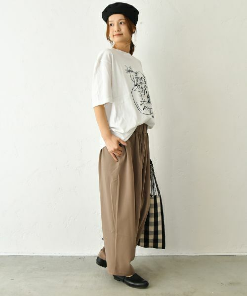 FILUM｜きまわしギャザーコクーンパンツ [[2411109]][C]