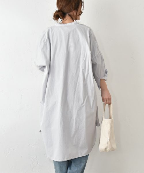  ichi｜ブロードシャツチュニック [[241222]][C]