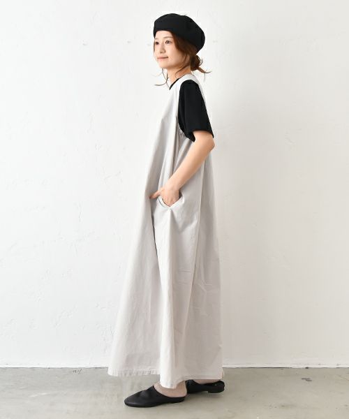 No18｜Vネックノースリーブワンピース [[CE1OP250402]][C]