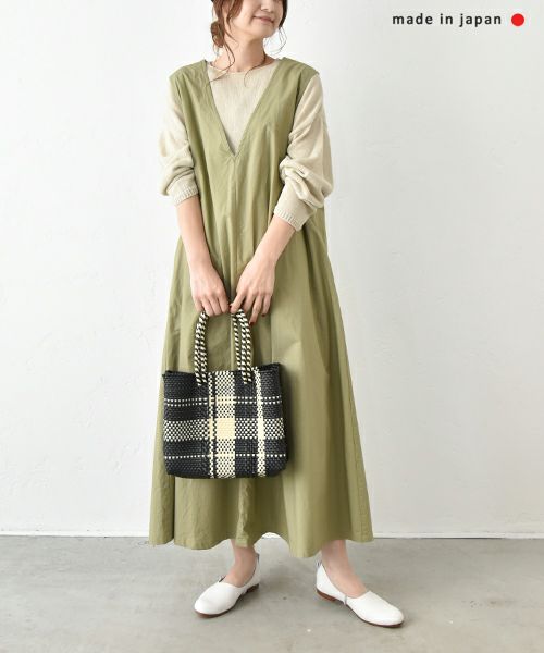 No18｜Vネックノースリーブワンピース [[CE1OP250402]][C]