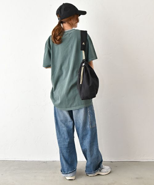 Johnbull｜ピグメントARMY Tシャツ」 [[TK252C01]][C]