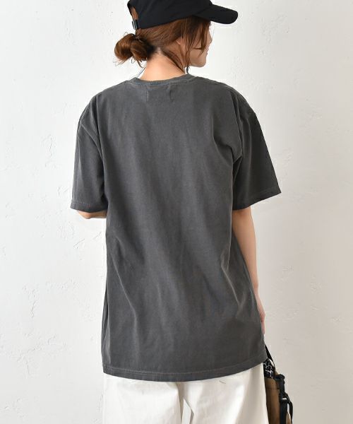 Johnbull｜ピグメントARMY Tシャツ」 [[TK252C01]][C]