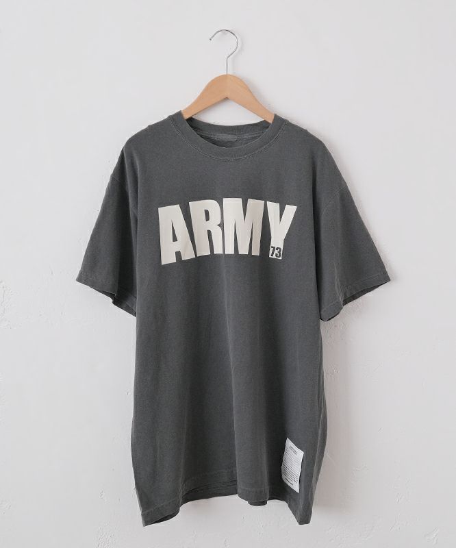 Johnbull｜ピグメントARMY Tシャツ」 [[TK252C01]][C]