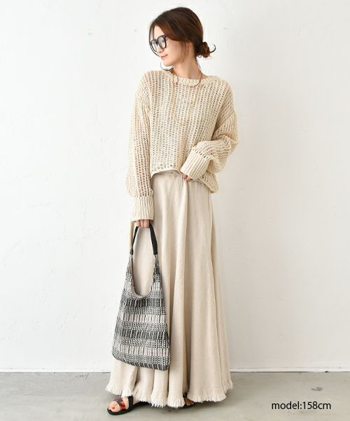 HUMS｜メッシュニット [[RNK-2543]][C]