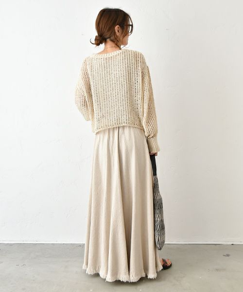 HUMS｜メッシュニット [[RNK-2543]][C]