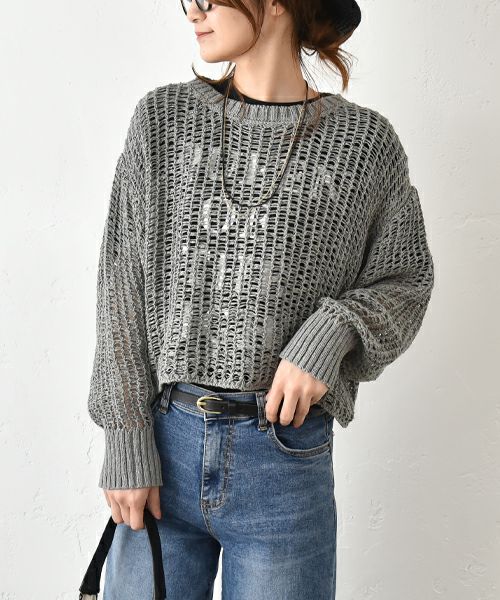 HUMS｜メッシュニット [[RNK-2543]][C]