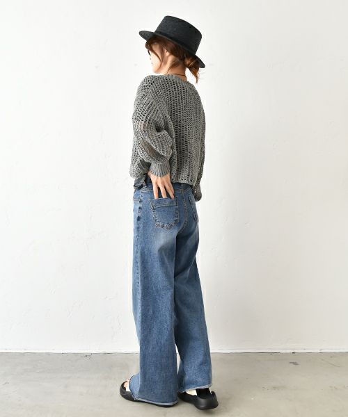 HUMS｜メッシュニット [[RNK-2543]][C]