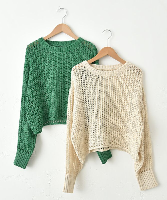 HUMS｜メッシュニット [[RNK-2543]][C]