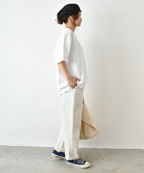 her.｜LOOK TO TOMORROW リラックスフィットTee [[LOOK TO TOMORROW Relax Fit Tee(ハ゛ックフ゜リント)]][C]