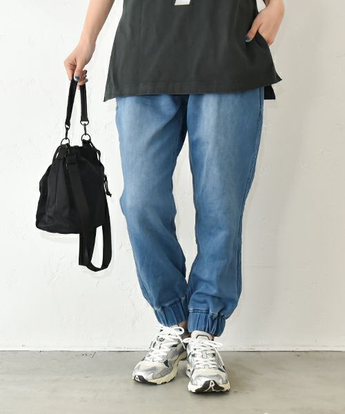 IN THE MARKET｜カットデニムテーパードイージーパンツ [[IN-090]][C]