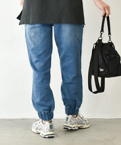 IN THE MARKET｜カットデニムテーパードイージーパンツ [[IN-090]][C]