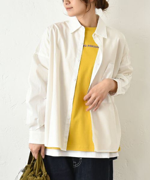 IN THE MARKET｜リップ素材シャツアウター [[IN-092]][C]