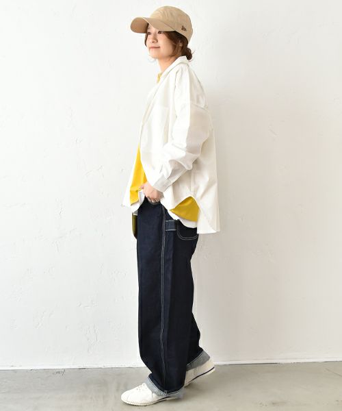 IN THE MARKET｜リップ素材シャツアウター [[IN-092]][C]