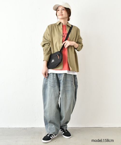 IN THE MARKET｜リップ素材シャツアウター [[IN-092]][C]