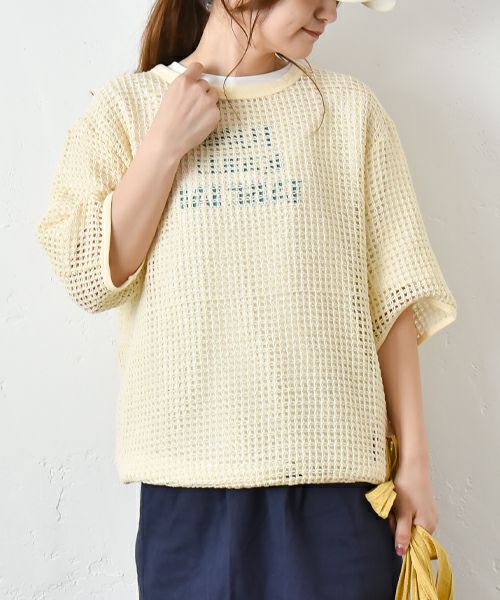 IN THE MARKET｜メッシュカットプルオーバー [[IN-073-1]][C]