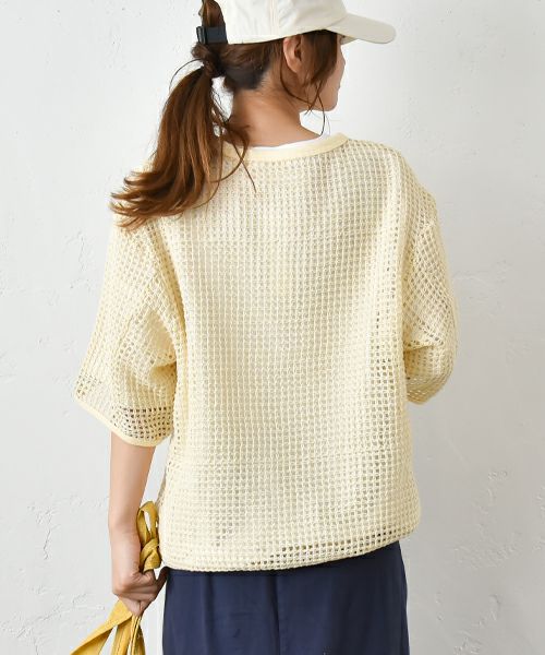 IN THE MARKET｜メッシュカットプルオーバー [[IN-073-1]][C]