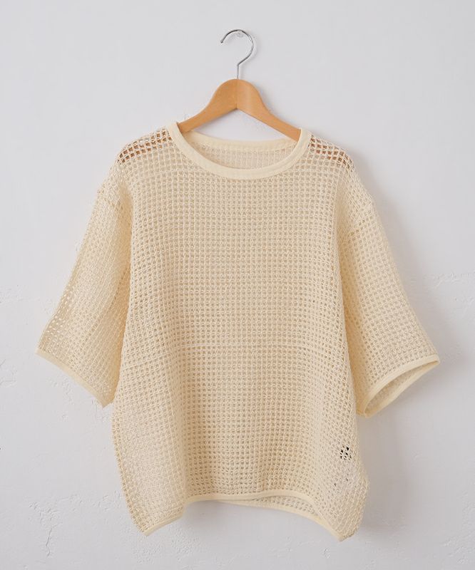  IN THE MARKET｜メッシュカットプルオーバー [[IN-073-1]][C]