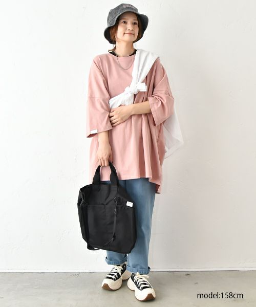 IN THE MARKET｜オーバームジTee [[C-2385]][C]IN THE MARKET｜オーバームジTee [[C-2385]][C]