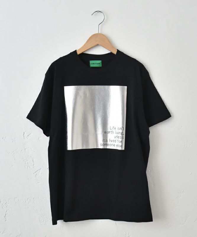 Like a moth.｜箔 box Tee [[352009]][C]