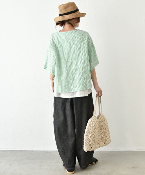 No18｜5分袖プルオーバー [[CE1PO240502B]][C]