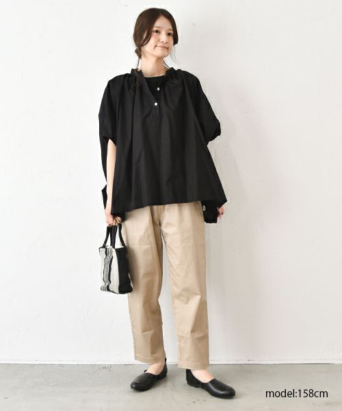 hagumu｜バックギャザーノースリーブプルオーバー [[hag-145]][C]