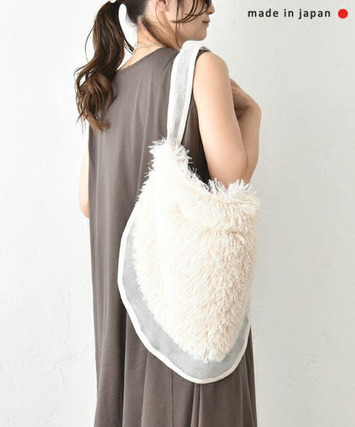 Ampersand｜メッシュ＆ファーワンショルダーバッグ[[ER25-M03]][C]