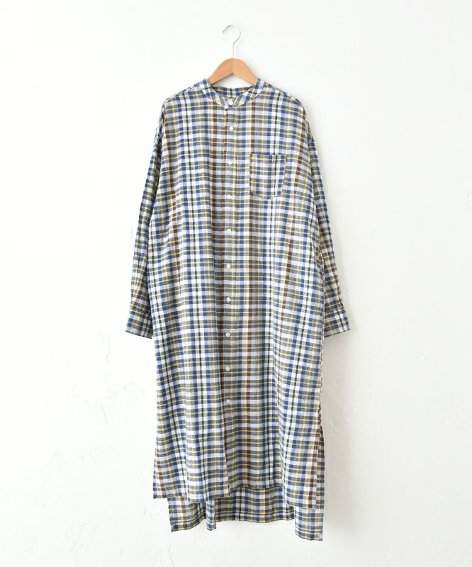  IN THE MARKET｜チェック柄前あきワンピース [[IN-091]][C]