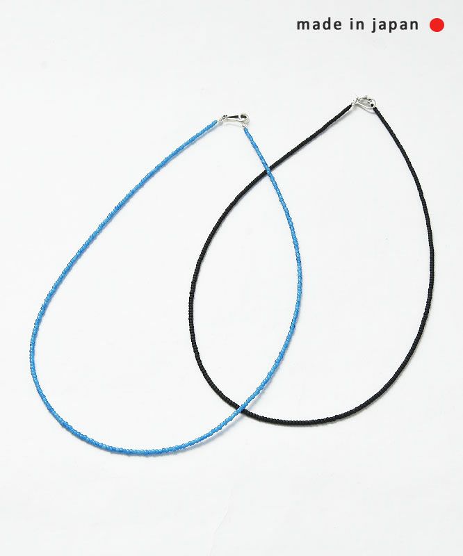 ROSETTA PRAYER｜2mmビーズネックレス 46cm [[2ｍｍ BEADS NECKLACE／46cm]][C]
