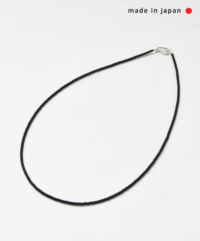 ROSETTA PRAYER｜2mmビーズネックレス 46cm [[2ｍｍ BEADS NECKLACE／46cm]][C]