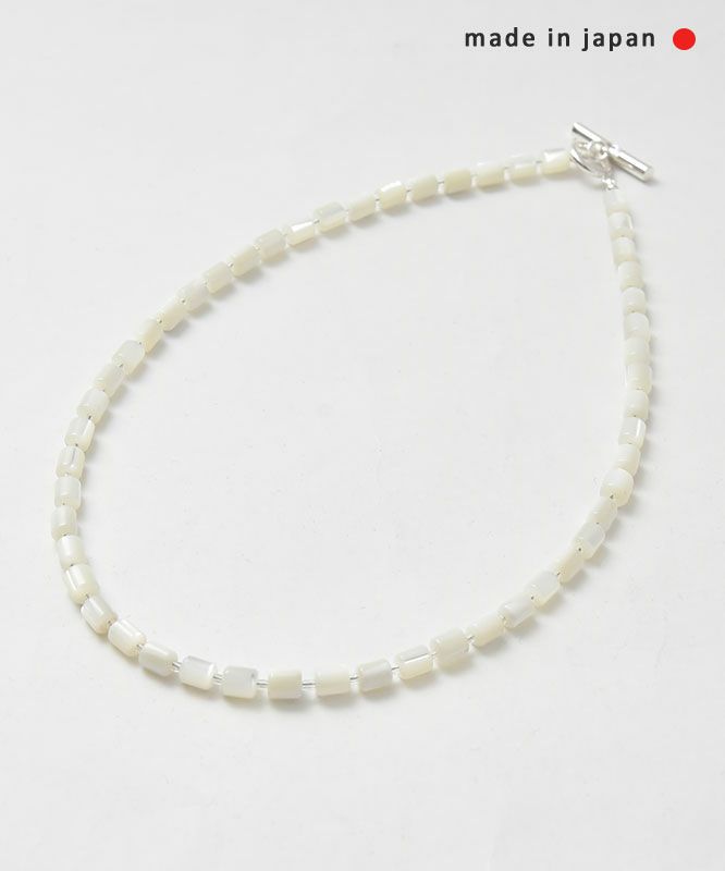 ROSETTA PRAYER｜PEARL SHELL TOGGLE NECKLACE [[PEARL SHELL TOGGLE NECKLACE]][C]