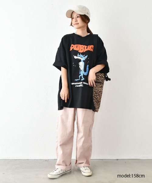 RNA｜プリントオーバーTシャツ [[M2468]][C]
