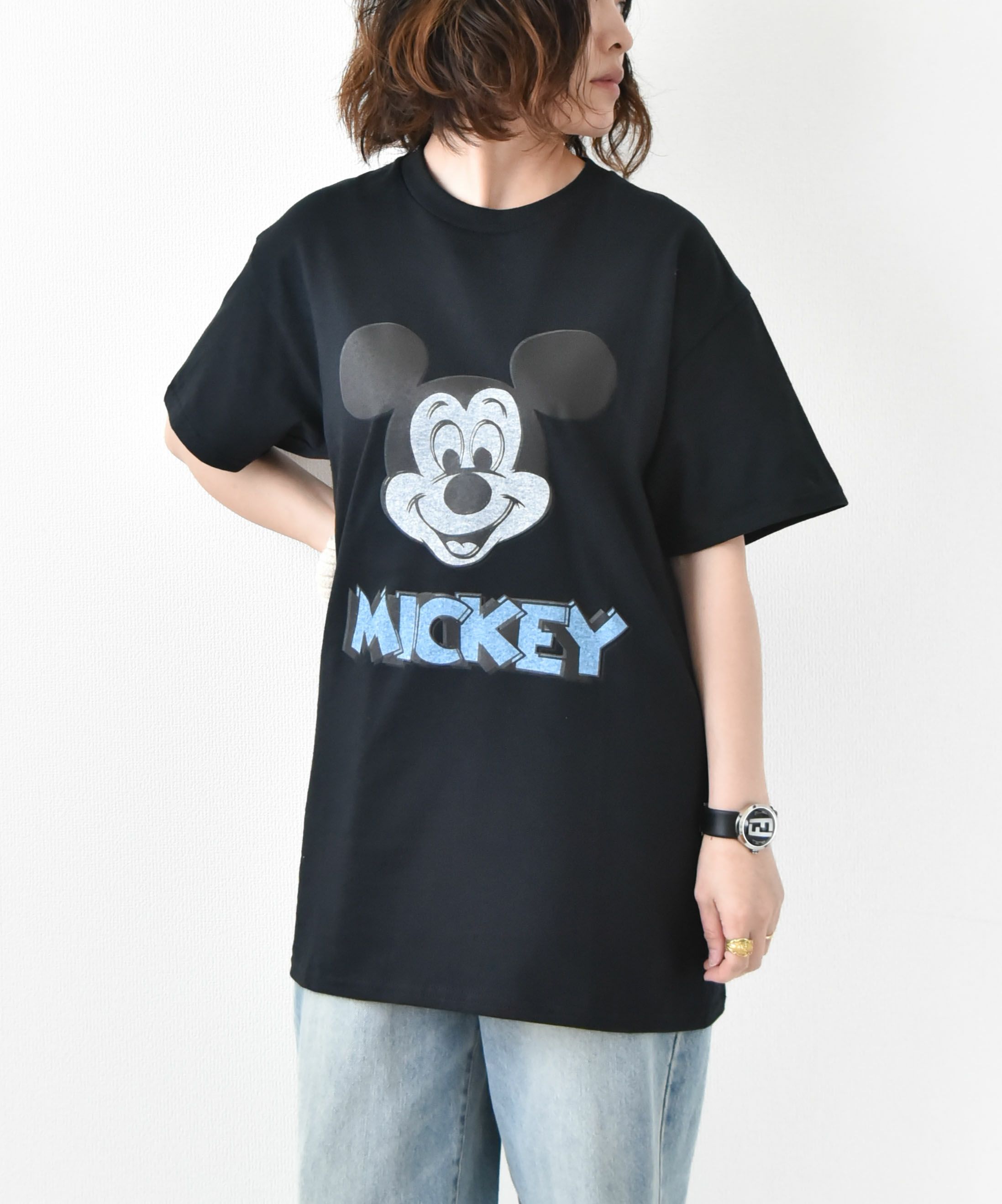 Good wear｜ミッキー エラープリントTee [[GDW-L CS-25 1602]][D]
