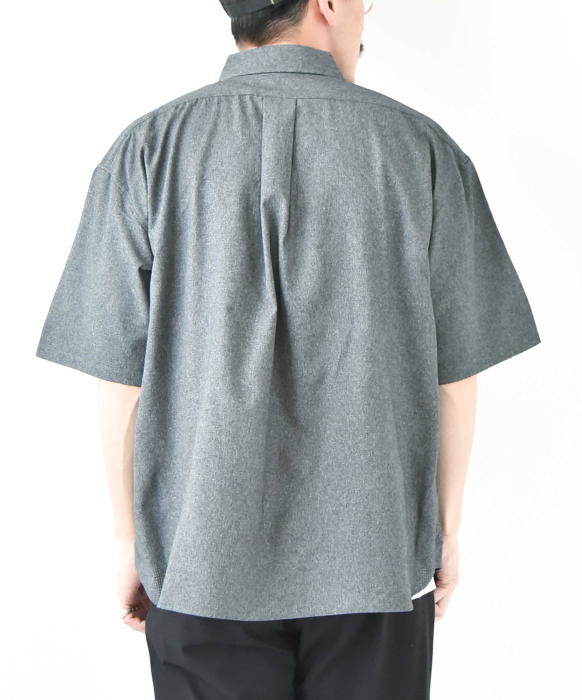 Audience｜Prime Flex((プライムフレックス)×Dot Air(ドットエア)2WAYストレッチレギュラーカラーハーフスリーブシャツ [[AUD6600]][D]