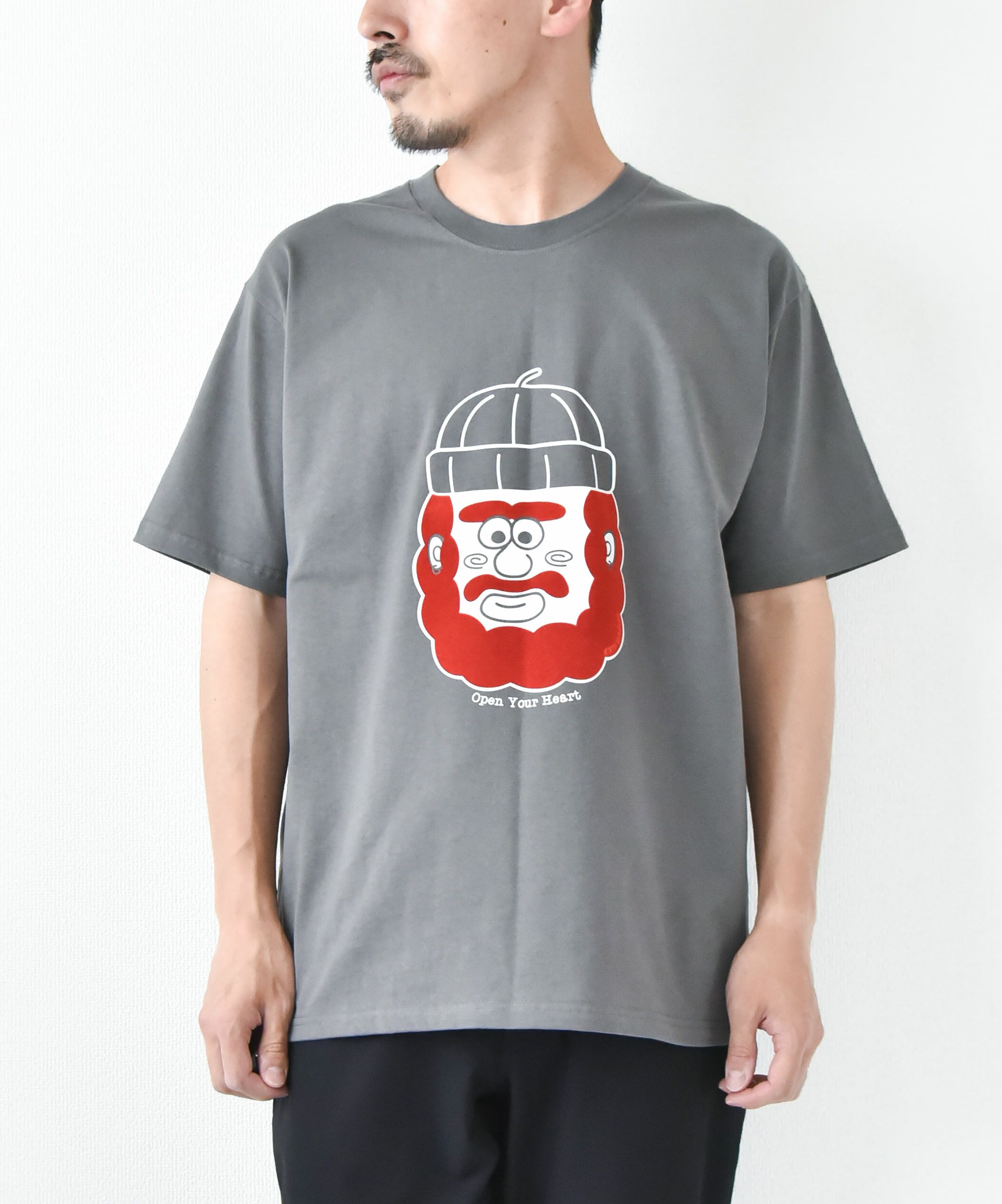 ジムマスター｜7.4oz open your heart Tee [[G521789]][D]