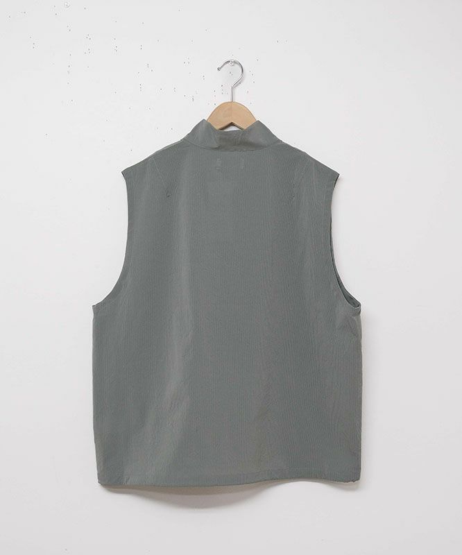 manual alphabet｜DOT AIR HALF ZIP VEST [[MA-J-407]][D]