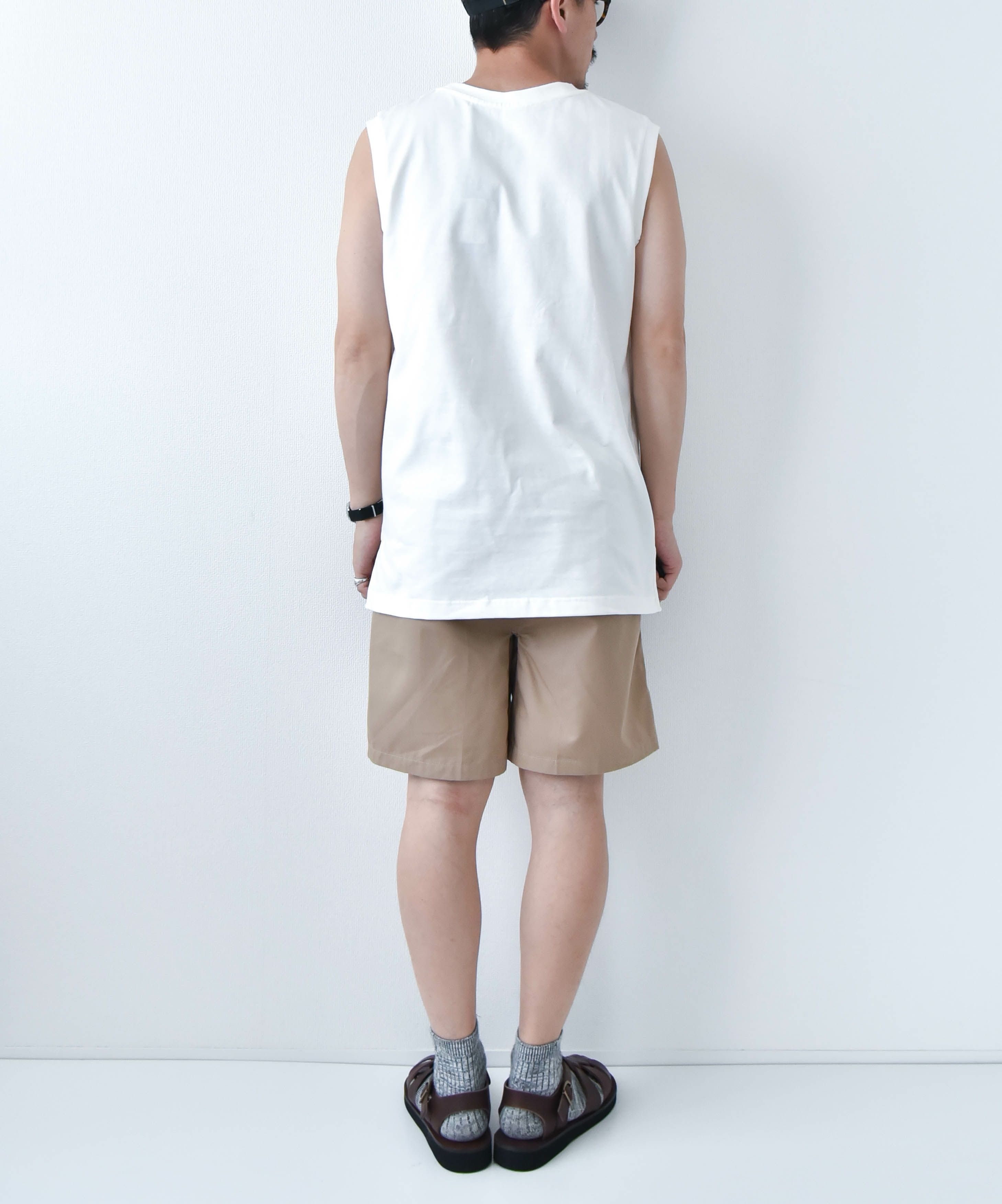 Audience｜サイドスリットノースリーブTシャツ [[AUD6636]][D]