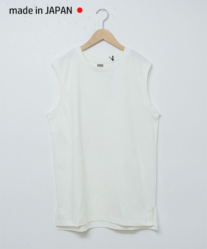 Audience｜サイドスリットノースリーブTシャツ [[AUD6636]][D]